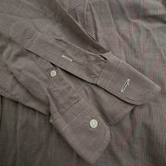 Gitman Bros Stanley Welch Clothiers Button Up Long Sleeve Cotton 15.5 32 USA - Picture 10 of 13